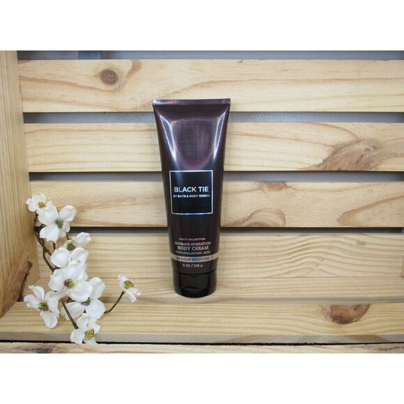 MEN'S Bath & Body Works Black Tie Body Cream - Picture 2 of 4